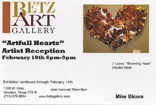 Betz Gallery Artful Hearts - 02/10/12